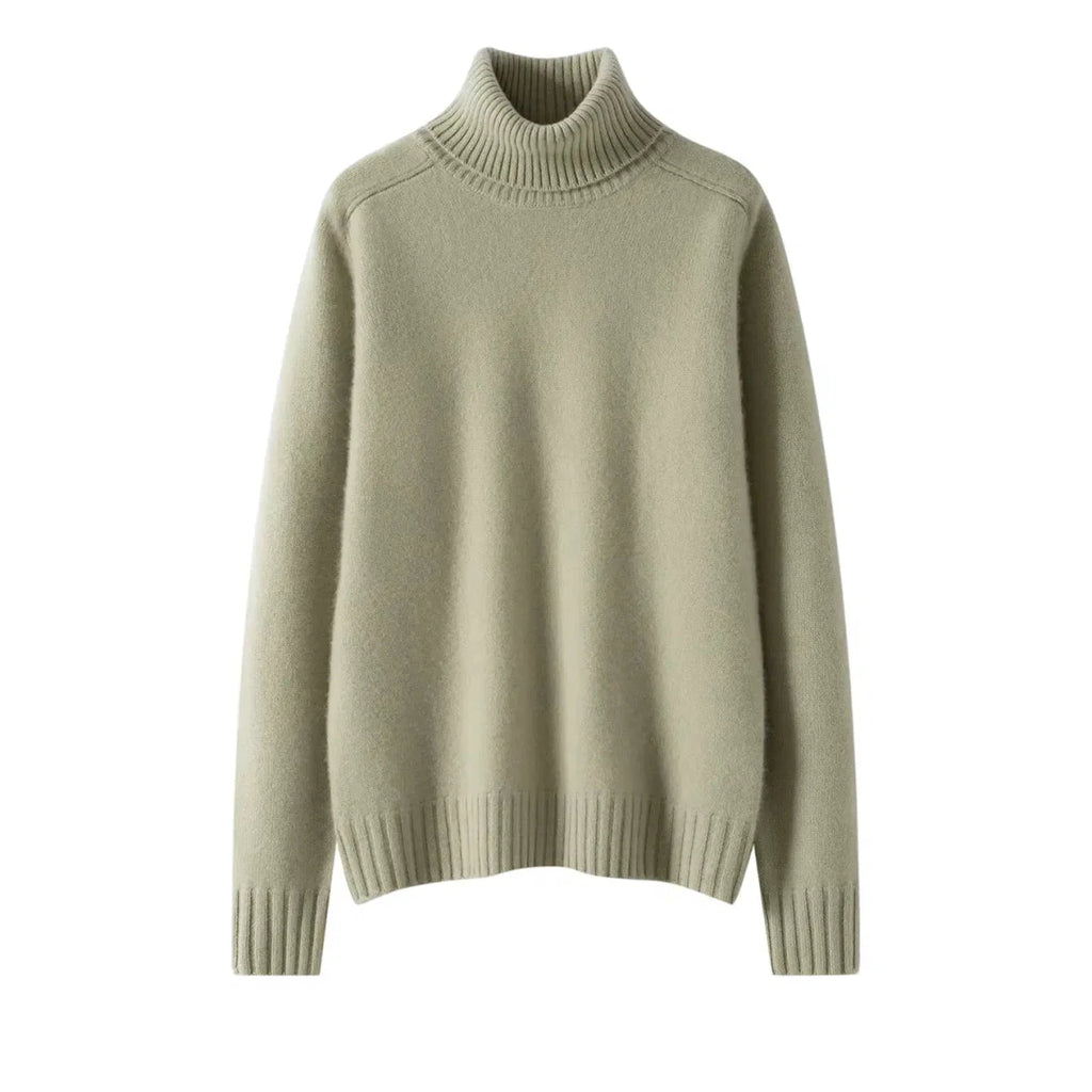 Women's 100% Cashmere Pullover Sweater with Turn-Down Collar 3XL Windia