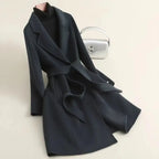 Women's Cashmere Wool Coat | Elegant Long Double-Sided Spring Coat S Windia