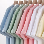Women's Drop Shoulder Cotton T-Shirt – Loose Fit Heavyweight 230GSM Tee - Windia