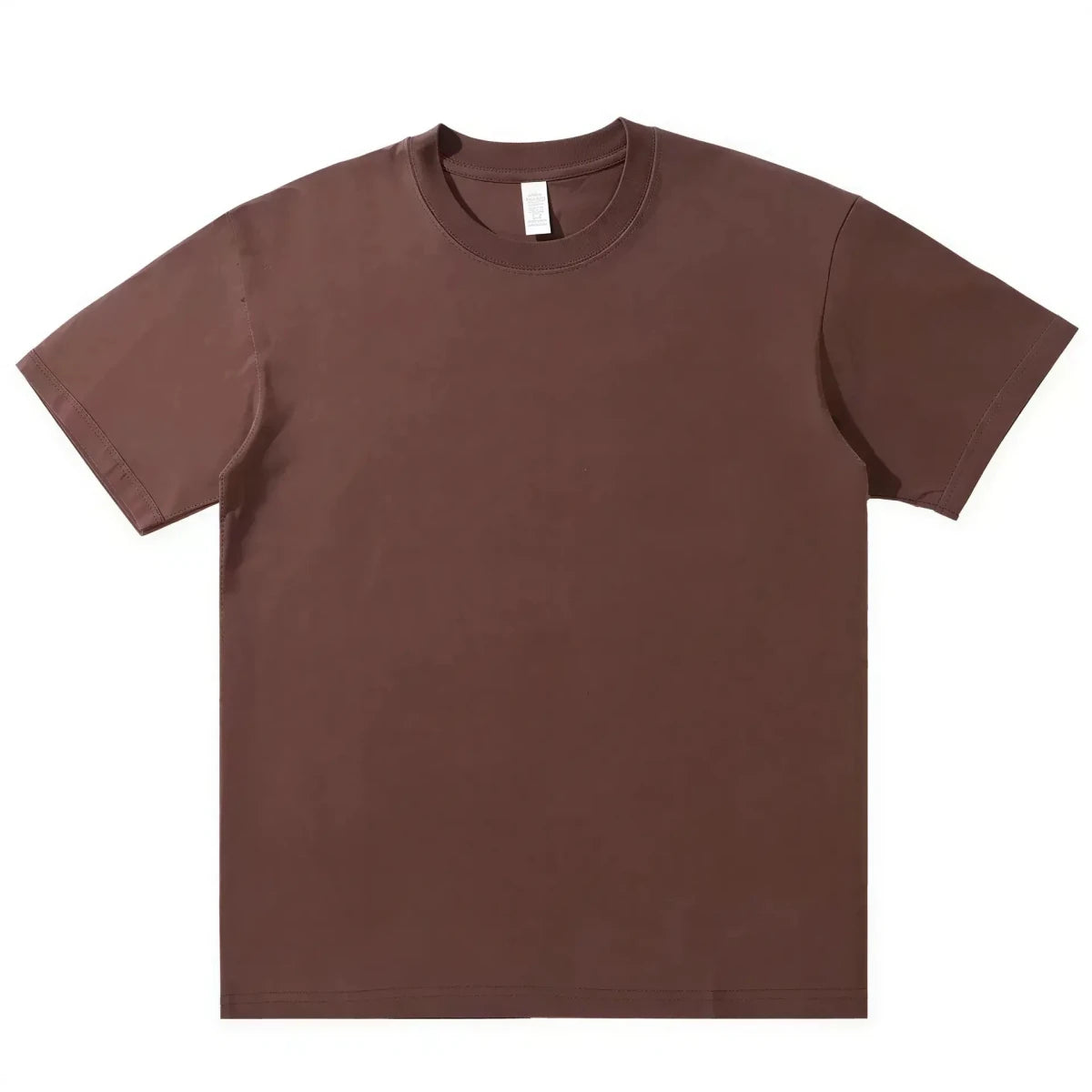 Women's Heavyweight 230GSM Cotton T-Shirt, Loose Drop Shoulder O-Neck S Windia