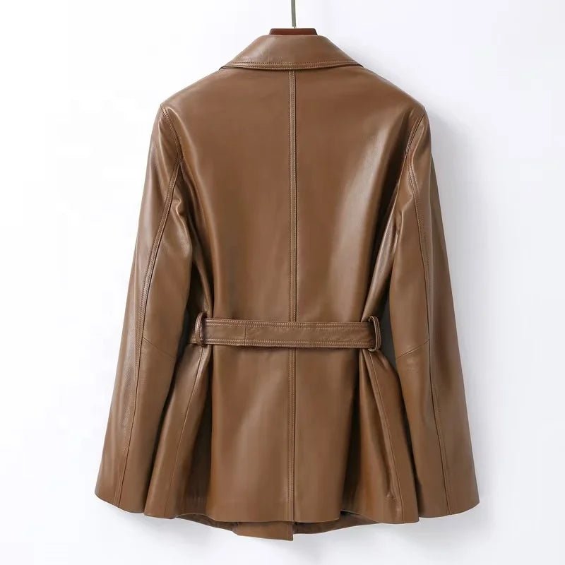 Women's Sheepskin Leather Jacket - Windia