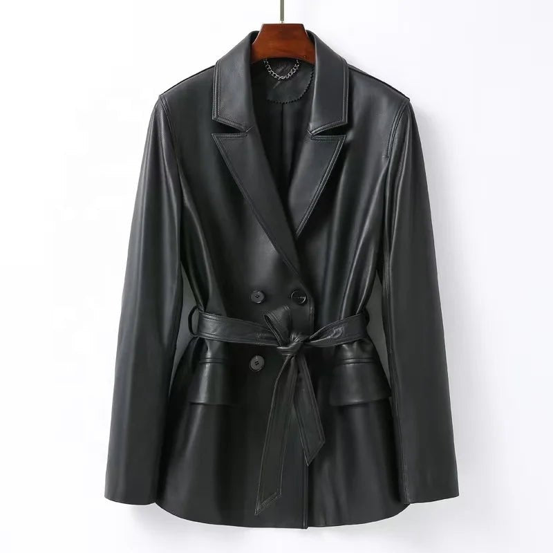 Women's Sheepskin Leather Jacket - Windia
