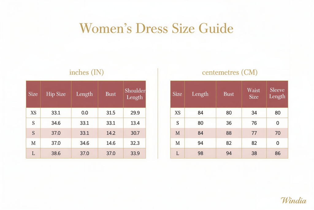 Women's Strapless Bandage Mini Dress | Size Chart | Windia